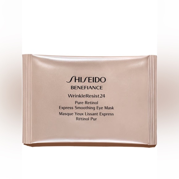 New SHISEIDo Wrinkle Resist 24 Pure Retinol Express Smoothing Eye Mask - Picture 2 of 8